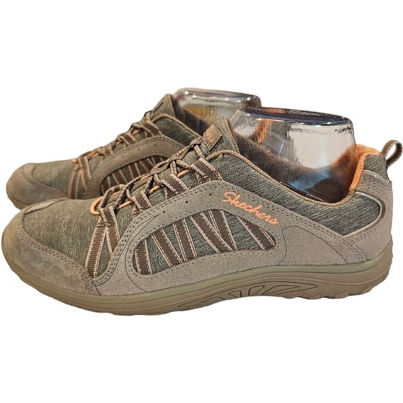 Skechers Shoes Women's Size 7.5 Reggae Fest Epic Adventure Slip On Sneakers Gray - Picture 5 of 13